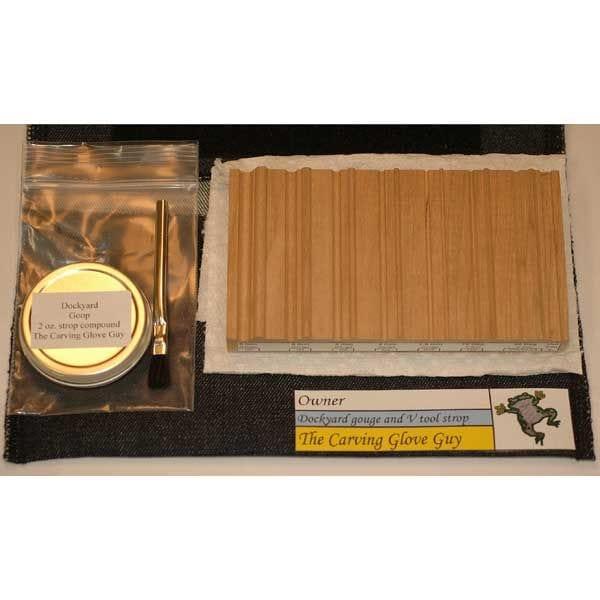 Dockyard Gouge and V Tool Strop